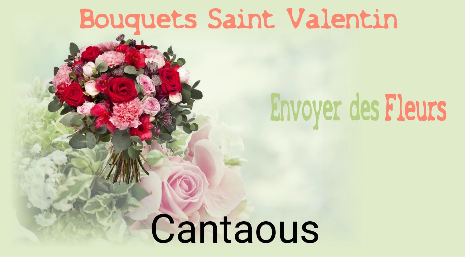 Roses de Saint-Valentin livrées à Cantaous